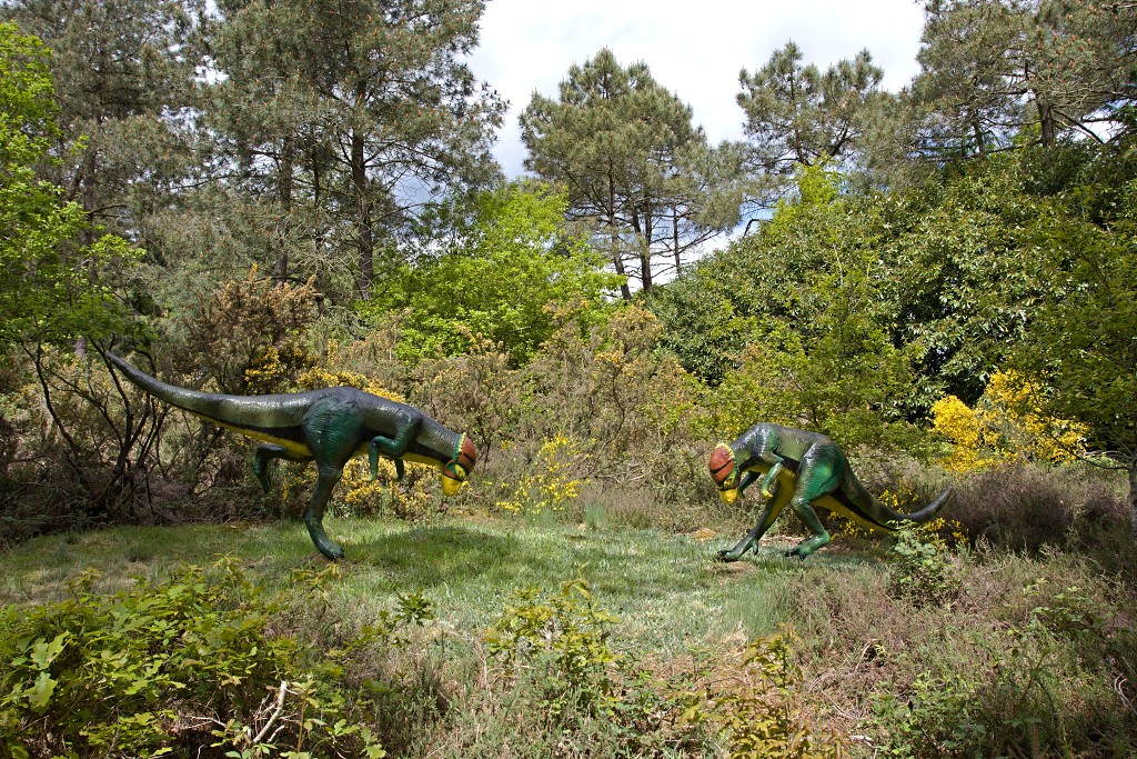 parc de prehistoire bretagne hdr france frankrijk themapark dino dinosaurussen dinosaurus zoo tyrannosaurus rex